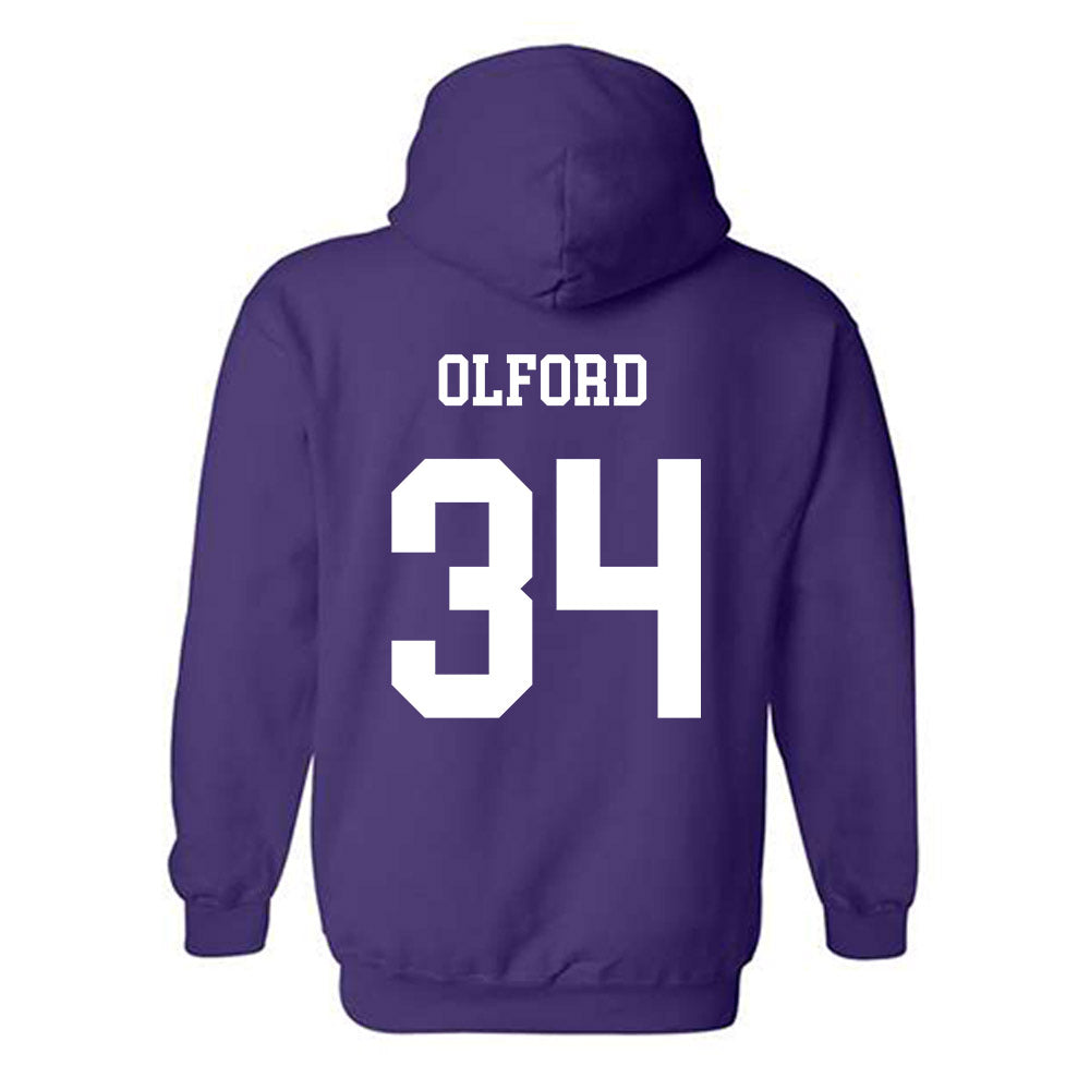 JMU - NCAA Football : Jamal Olford - Vintage Dukes Hooded Sweatshirt-1