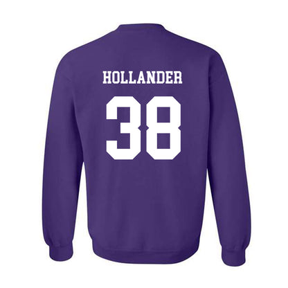 JMU - NCAA Football : Stephen Hollander - Vintage Dukes Crewneck Sweatshirt-1