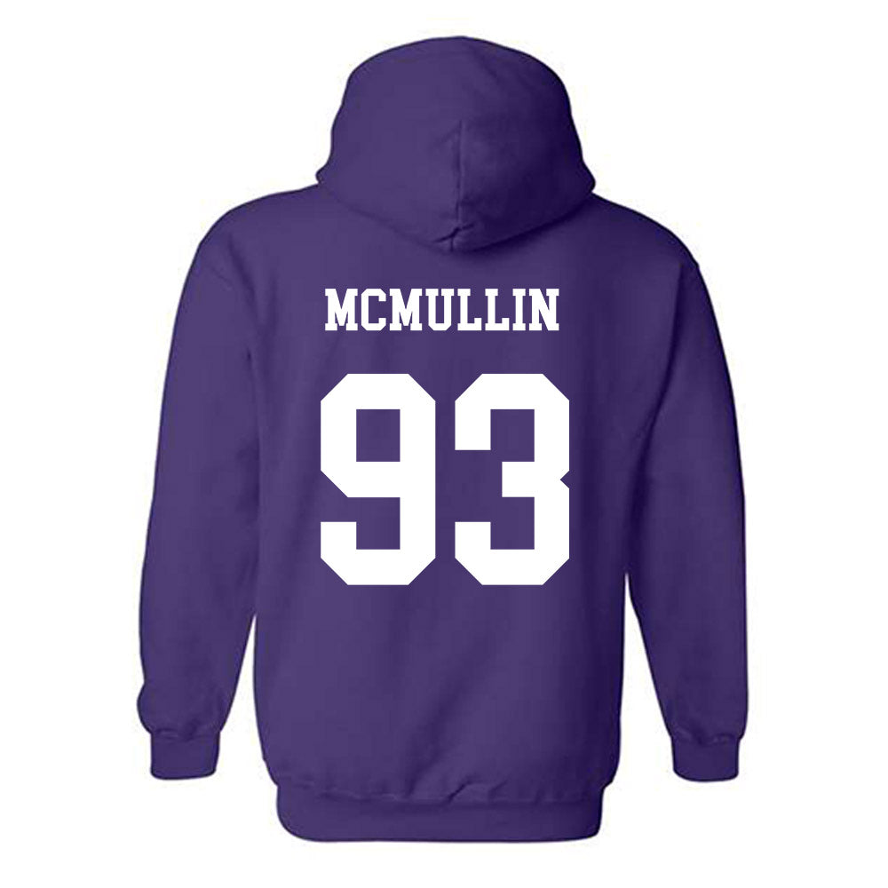 JMU - NCAA Football : Mychal McMullin - Vintage Dukes Hooded Sweatshirt-1