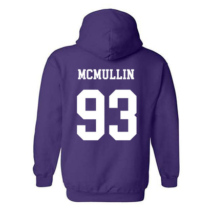 JMU - NCAA Football : Mychal McMullin - Vintage Dukes Hooded Sweatshirt-1