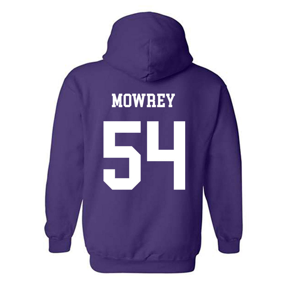 JMU - NCAA Football : Jack Mowrey - Vintage Dukes Hooded Sweatshirt-1