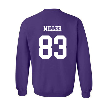 JMU - NCAA Football : Chase Miller - Vintage Dukes Crewneck Sweatshirt-1
