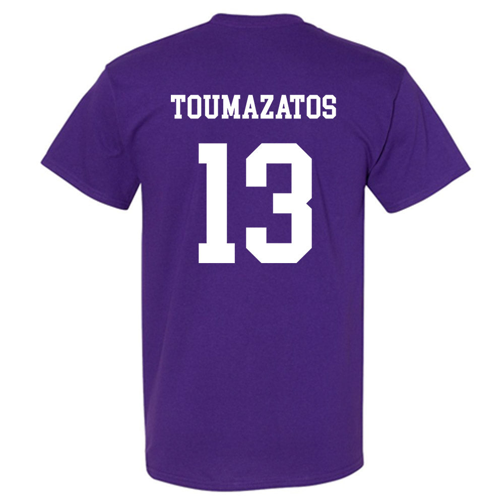 JMU - NCAA Women's Volleyball : Ana Toumazatos - Vintage Dukes T-Shirt-1