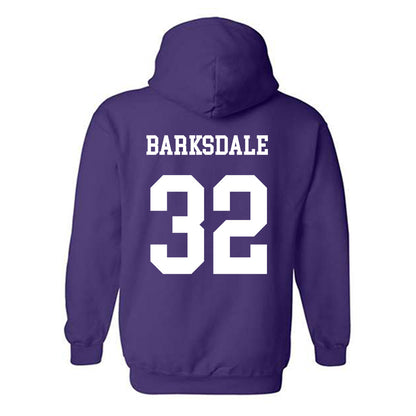 JMU - NCAA Football : DJ Barksdale - Vintage Dukes Hooded Sweatshirt-1