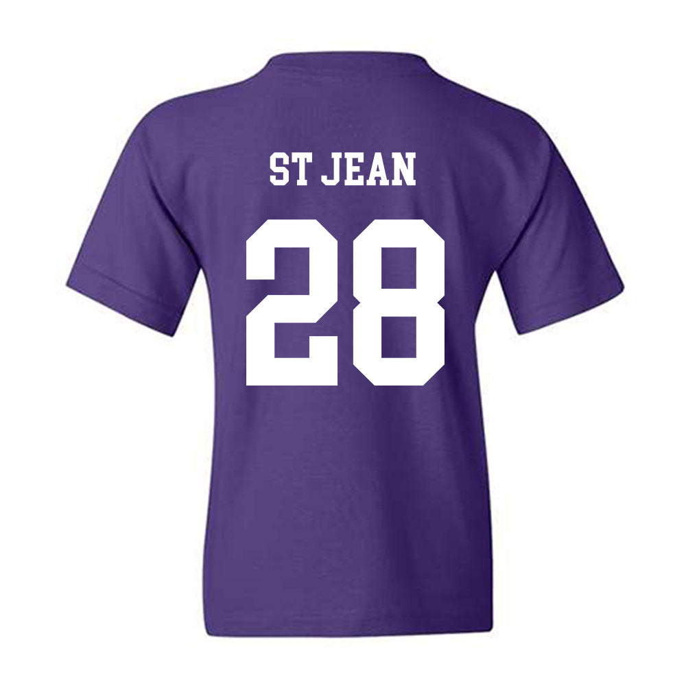 JMU - NCAA Softball : Lisey St Jean - Vintage Dukes Youth T-Shirt-1