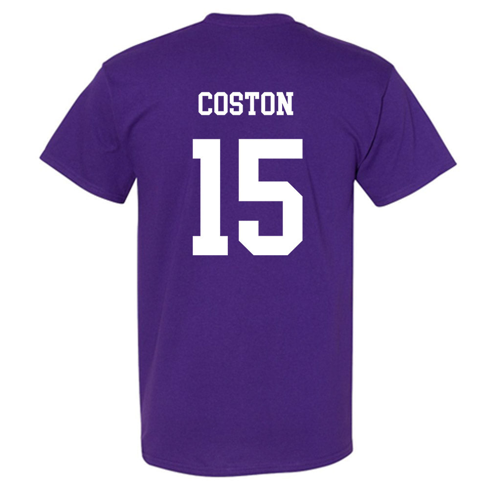 JMU - NCAA Women's Soccer : Bailey Coston - Vintage Dukes T-Shirt-1