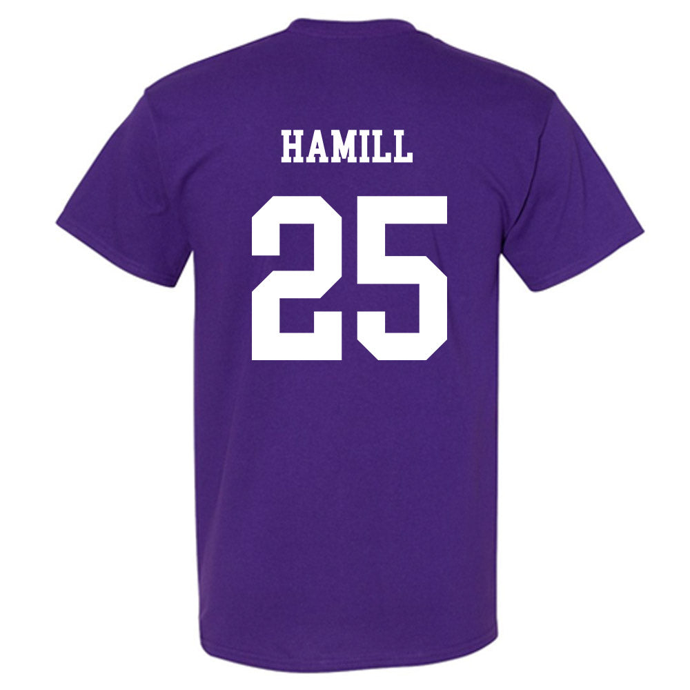 JMU - NCAA Football : Jackson Hamill - Vintage Dukes T-Shirt-1