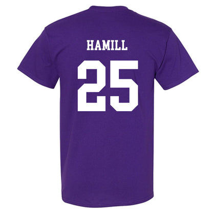 JMU - NCAA Football : Jackson Hamill - Vintage Dukes T-Shirt-1