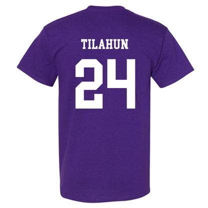 JMU - NCAA Men's Soccer : Henok Tilahun - Vintage Dukes T-Shirt-1