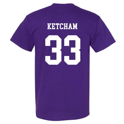 JMU - NCAA Football : Logan Ketcham - Vintage Dukes T-Shirt-1