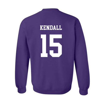JMU - NCAA Football : Blake Kendall - Vintage Dukes Crewneck Sweatshirt-1