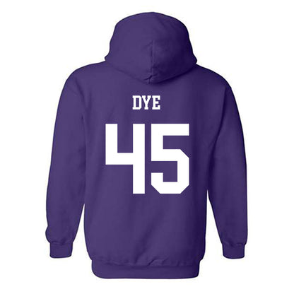 JMU - NCAA Football : Trashon Dye - Vintage Dukes Hooded Sweatshirt-1