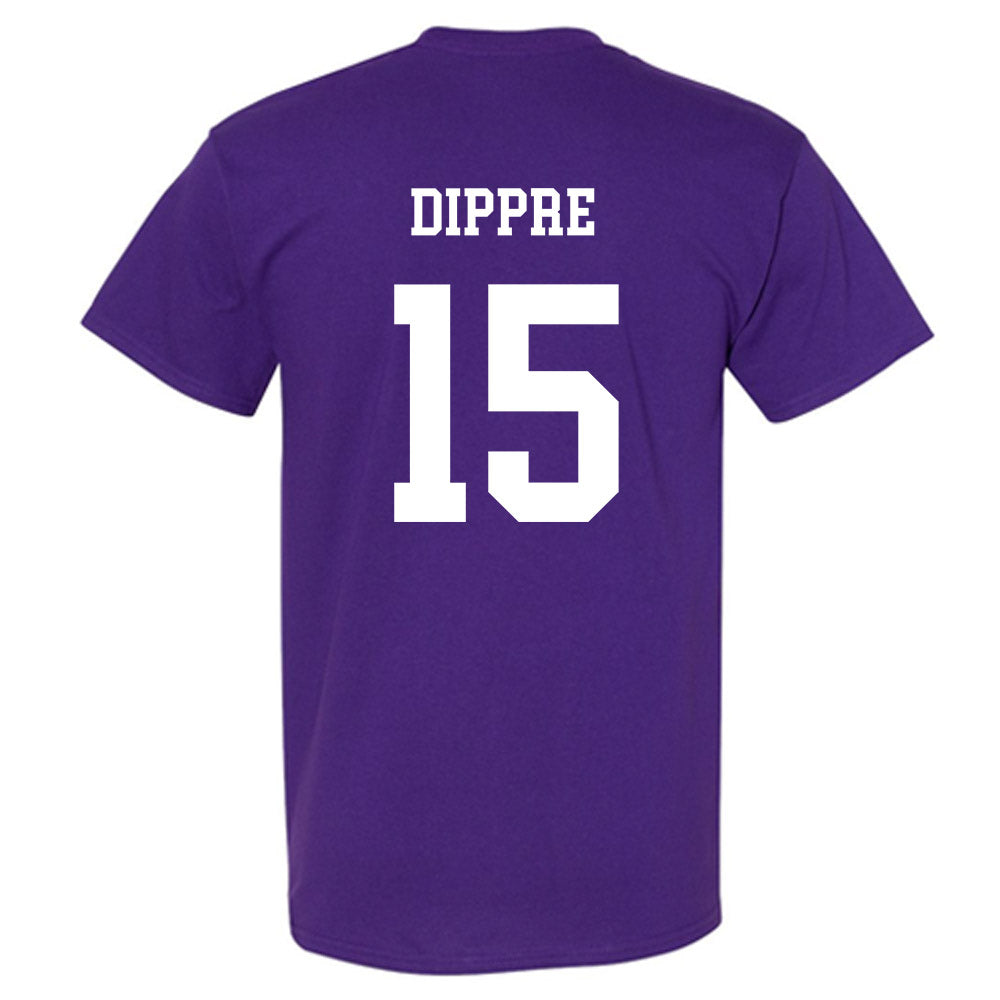 JMU - NCAA Football : Lacota Dippre - Vintage Dukes T-Shirt-1