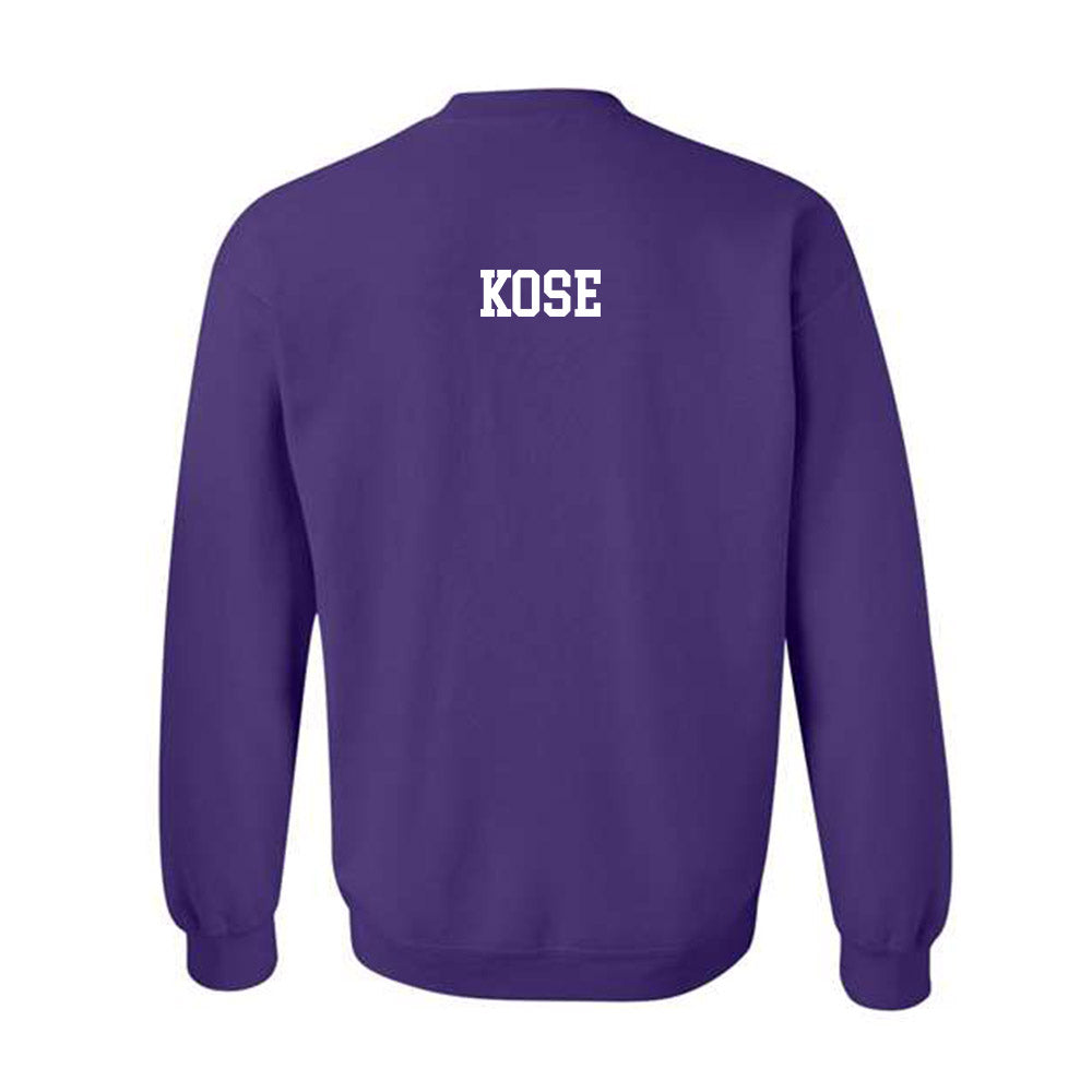 JMU - NCAA Men's Golf : Owen Kose - Vintage Dukes Crewneck Sweatshirt-1
