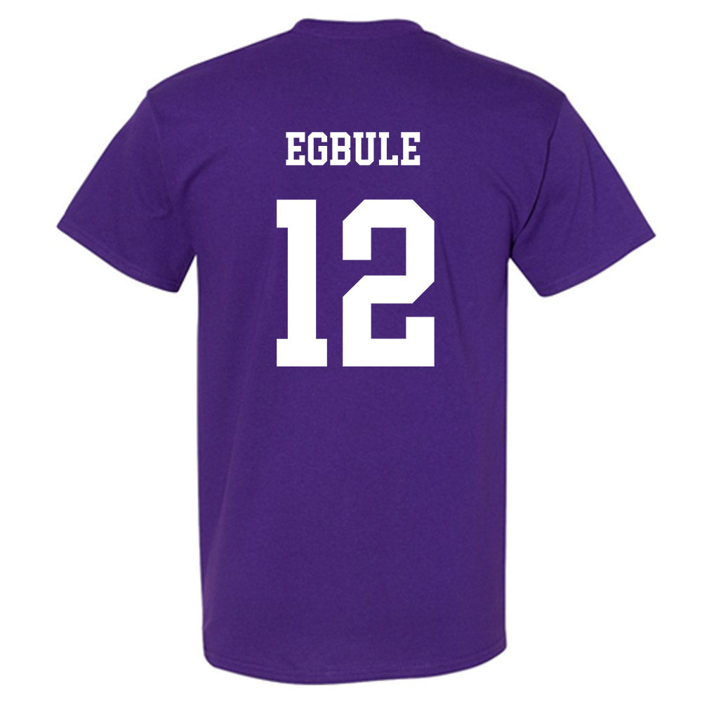 JMU - NCAA Men's Basketball : Oriekose Egbule - Vintage Dukes T-Shirt-1