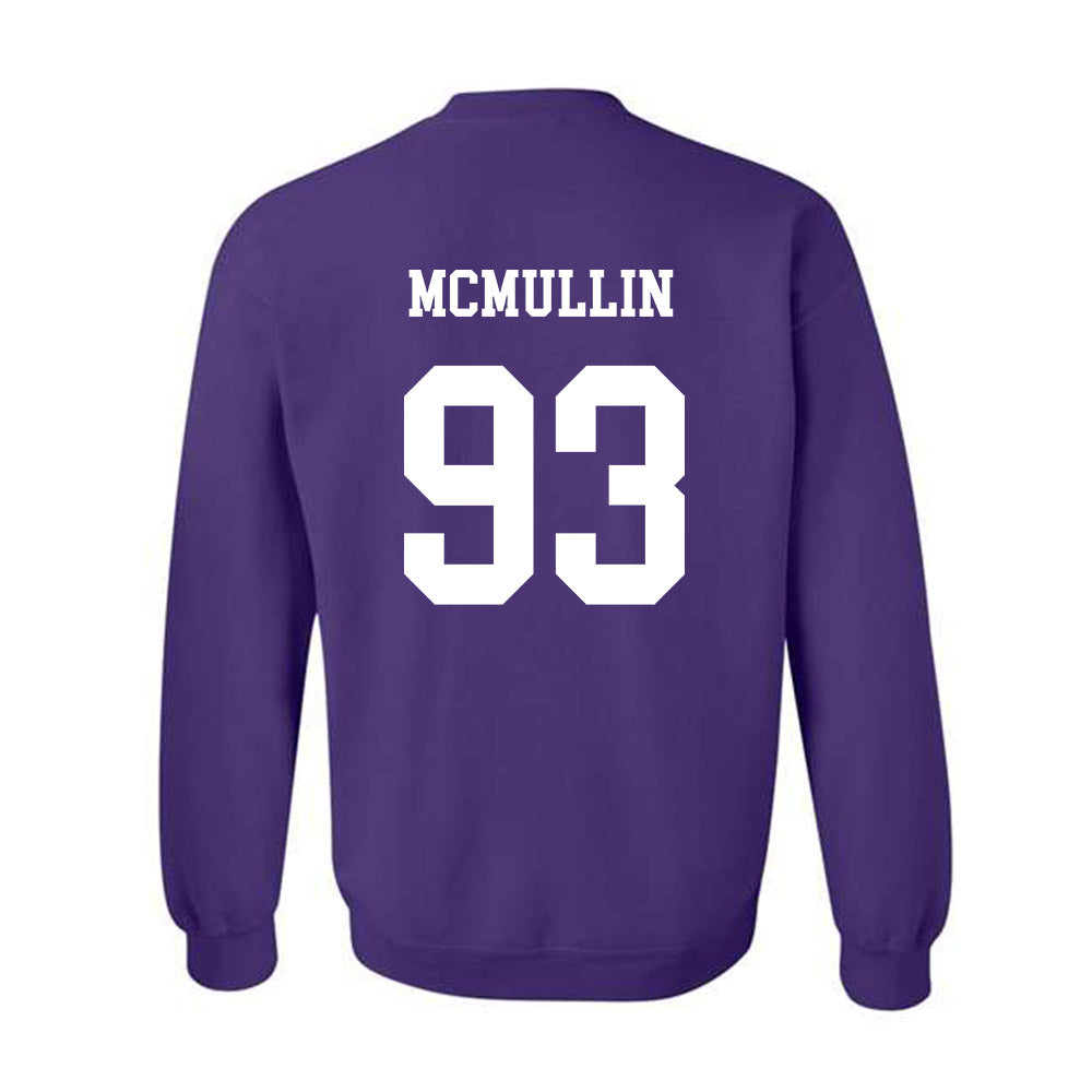 JMU - NCAA Football : Mychal McMullin - Vintage Dukes Crewneck Sweatshirt-1