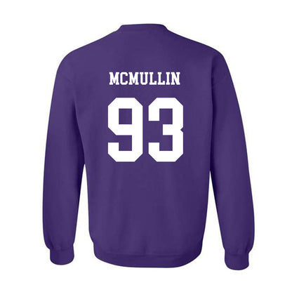 JMU - NCAA Football : Mychal McMullin - Vintage Dukes Crewneck Sweatshirt-1