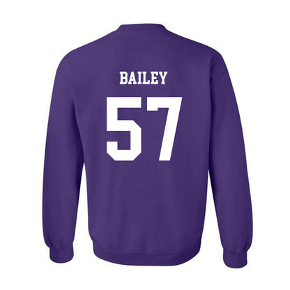 JMU - NCAA Football : Jacob Bailey - Vintage Dukes Crewneck Sweatshirt-1