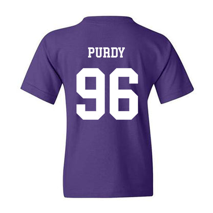 JMU - NCAA Football : Cole Purdy - Vintage Dukes Youth T-Shirt-1