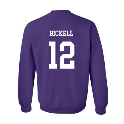 JMU - NCAA Women's Lacrosse : Avery Bickell - Vintage Dukes Crewneck Sweatshirt-1
