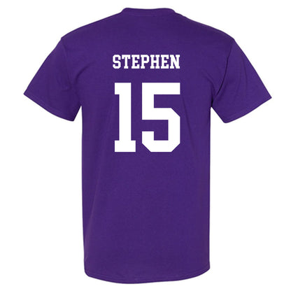 JMU - NCAA Men's Basketball : Joshua Stephen - Vintage Dukes T-Shirt-1