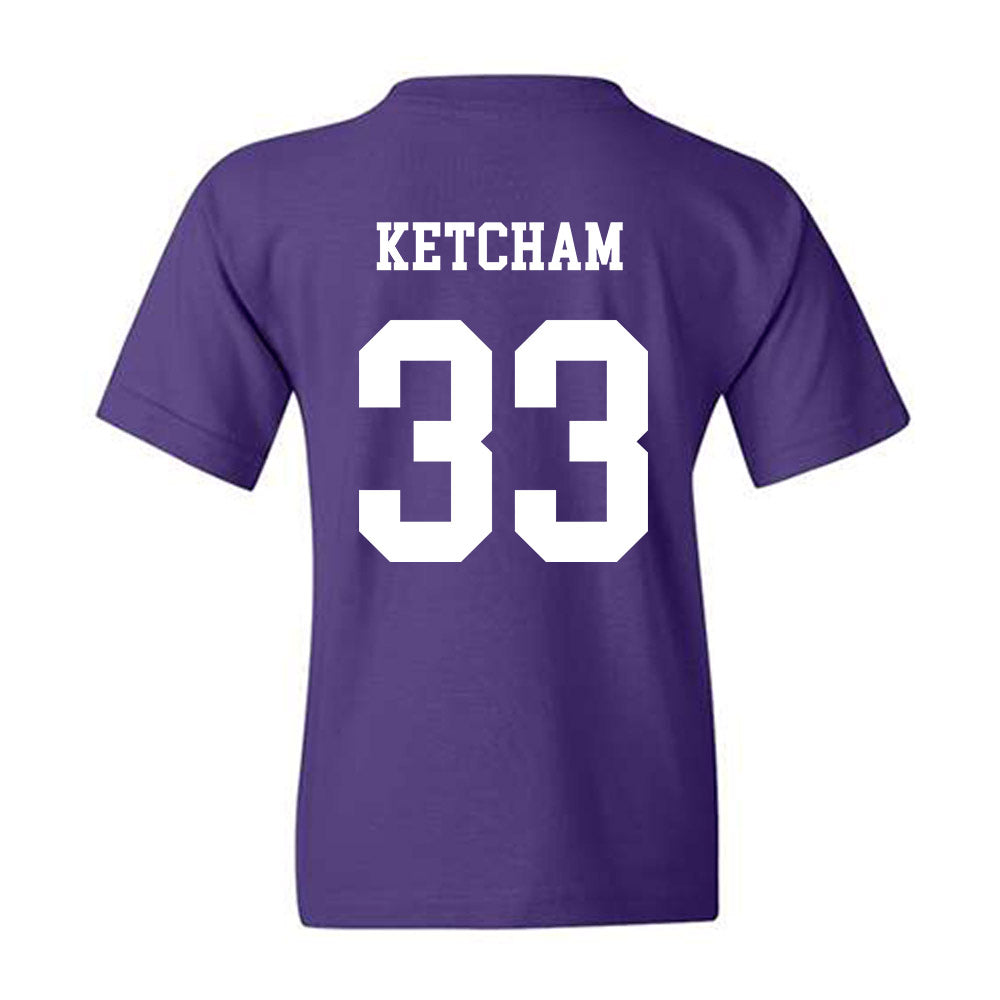 JMU - NCAA Football : Logan Ketcham - Vintage Dukes Youth T-Shirt-1