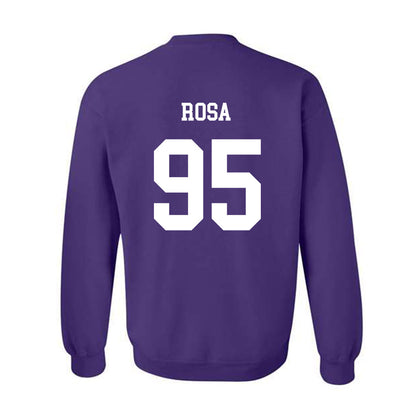 JMU - NCAA Football : Cristiano Rosa - Vintage Dukes Crewneck Sweatshirt-1