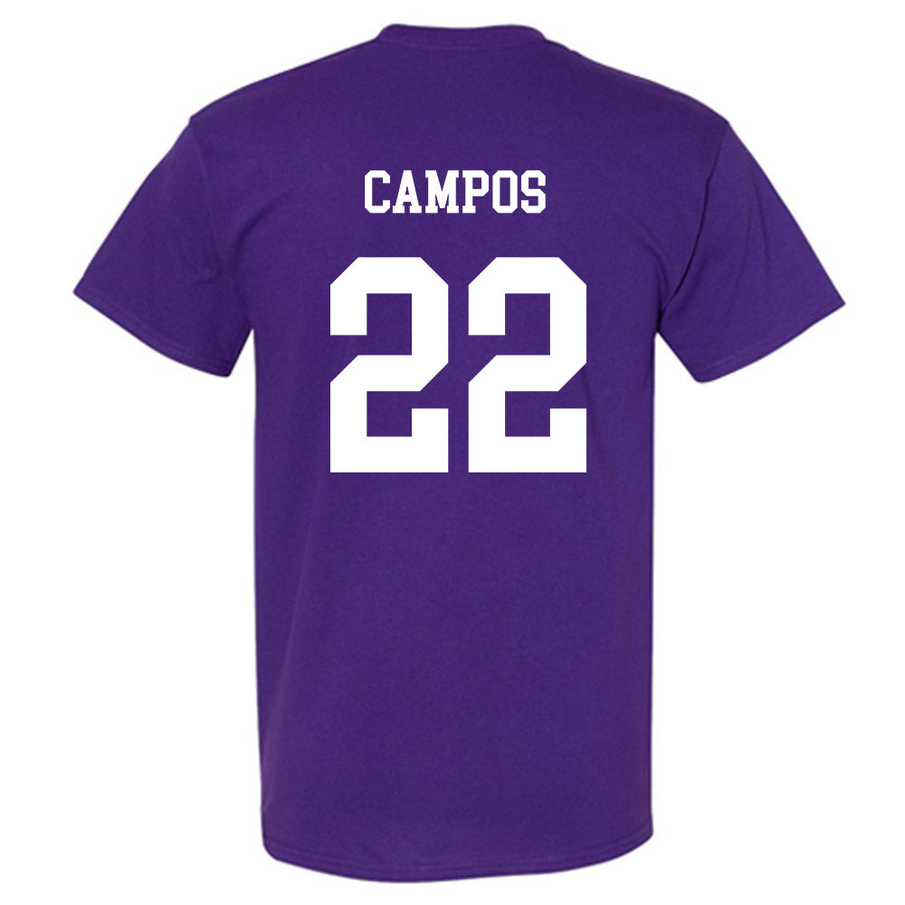 JMU - NCAA Baseball : Trey Campos - Vintage Dukes T-Shirt-1