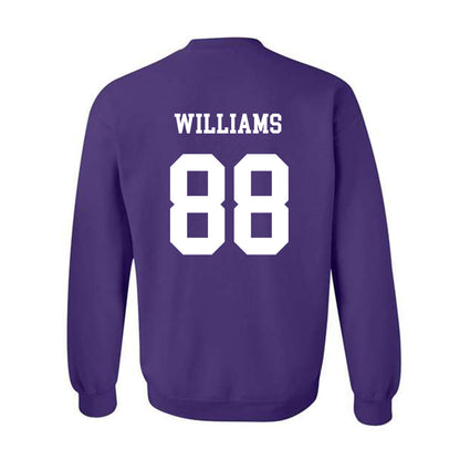 JMU - NCAA Football : Dylan Williams - Vintage Dukes Crewneck Sweatshirt-1