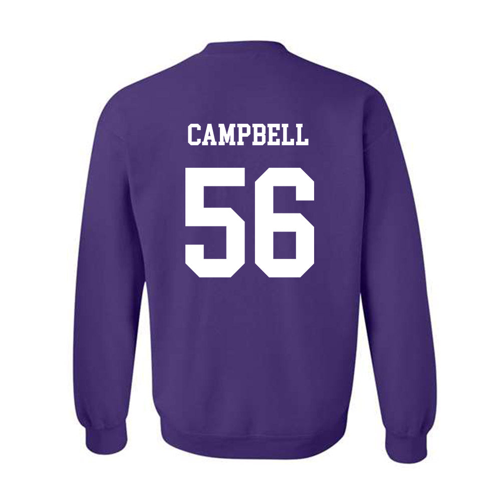 JMU - NCAA Football : JaKobe Campbell - Vintage Dukes Crewneck Sweatshirt-1