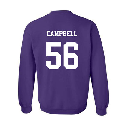 JMU - NCAA Football : JaKobe Campbell - Vintage Dukes Crewneck Sweatshirt-1