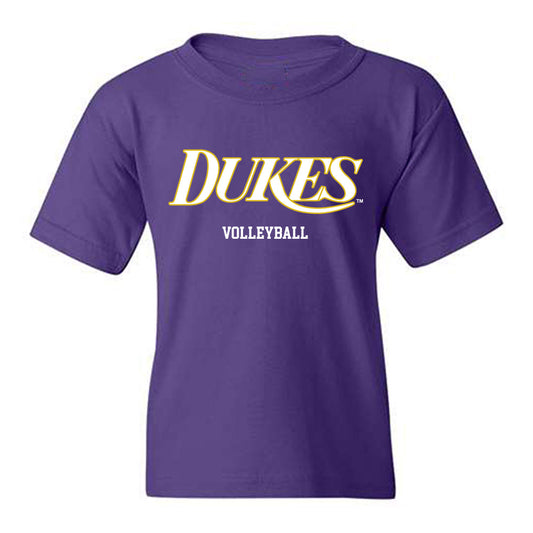 JMU - NCAA Women's Volleyball : Sarah Schnell - Vintage Dukes Youth T-Shirt-0