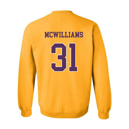 JMU - NCAA Football : Roddrey McWilliams - Vintage Dukes Crewneck Sweatshirt-1