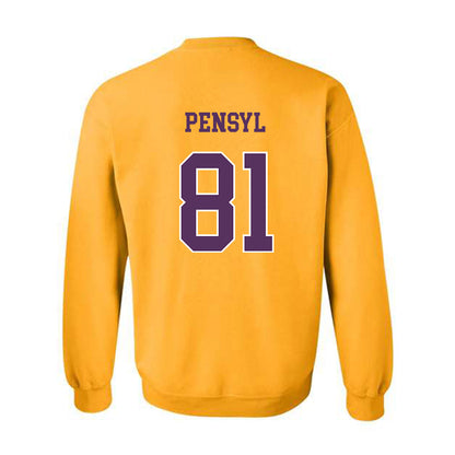 JMU - NCAA Football : Chase Pensyl - Vintage Dukes Crewneck Sweatshirt-1