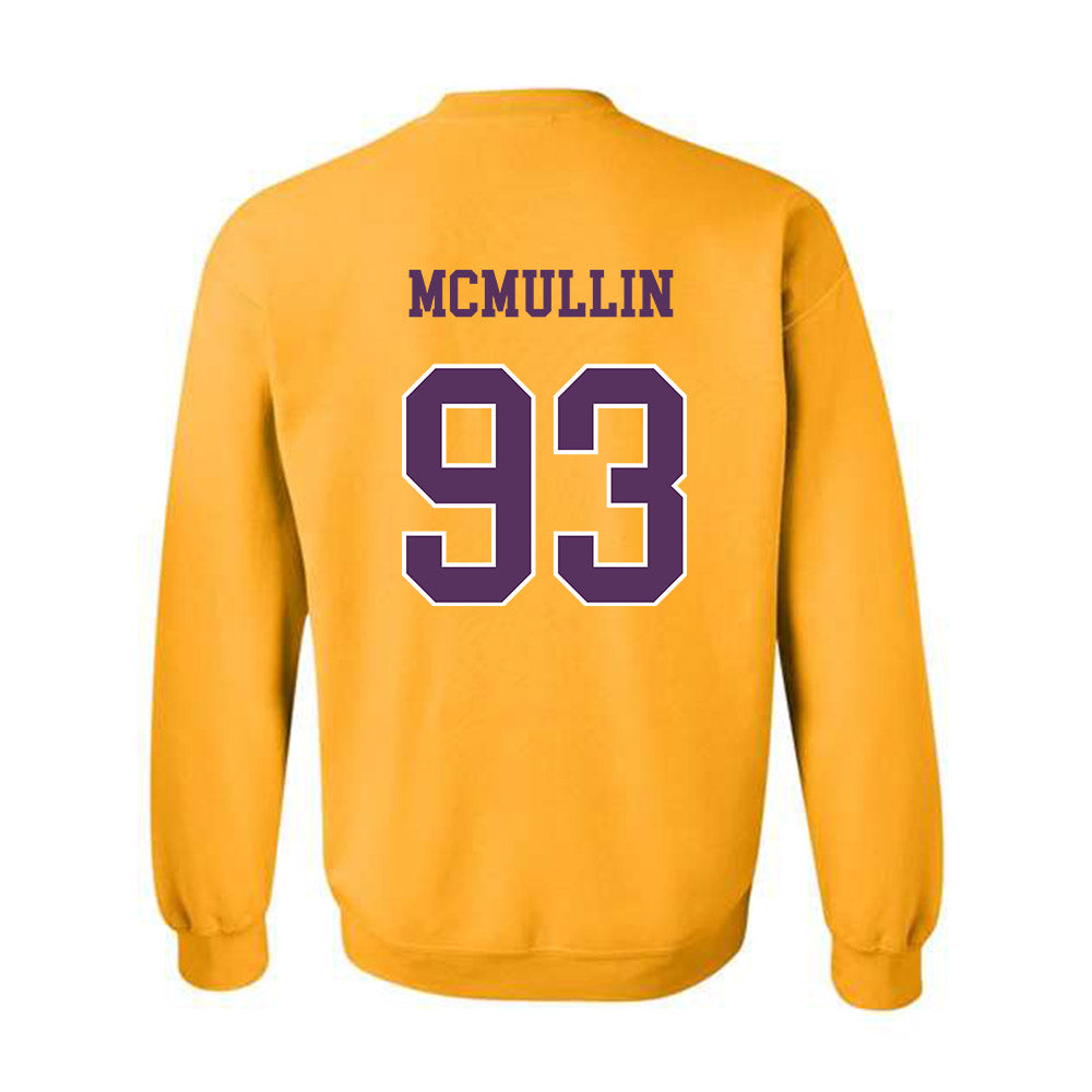 JMU - NCAA Football : Mychal McMullin - Vintage Dukes Crewneck Sweatshirt-1