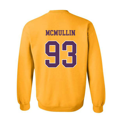 JMU - NCAA Football : Mychal McMullin - Vintage Dukes Crewneck Sweatshirt-1