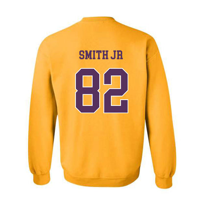 JMU - NCAA Football : Jamarcus Smith Jr - Vintage Dukes Crewneck Sweatshirt-1