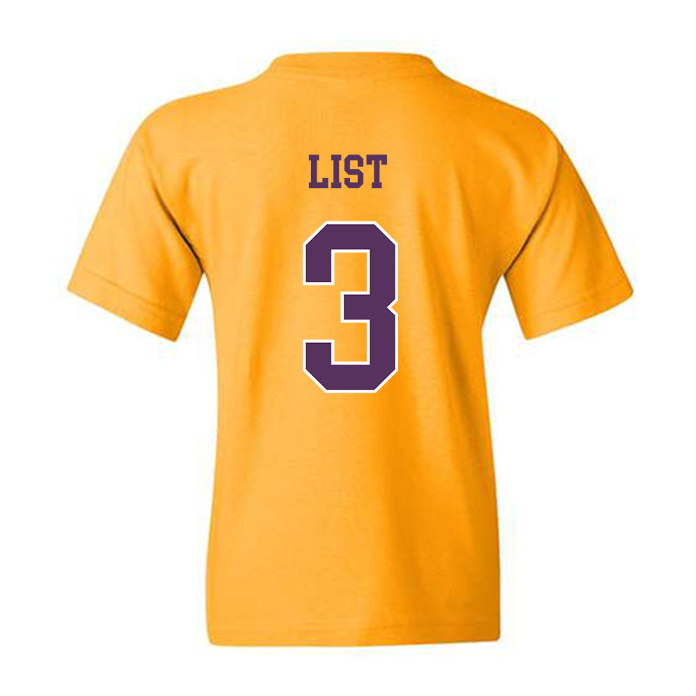 JMU - NCAA Softball : Payton List - Vintage Dukes Youth T-Shirt-1