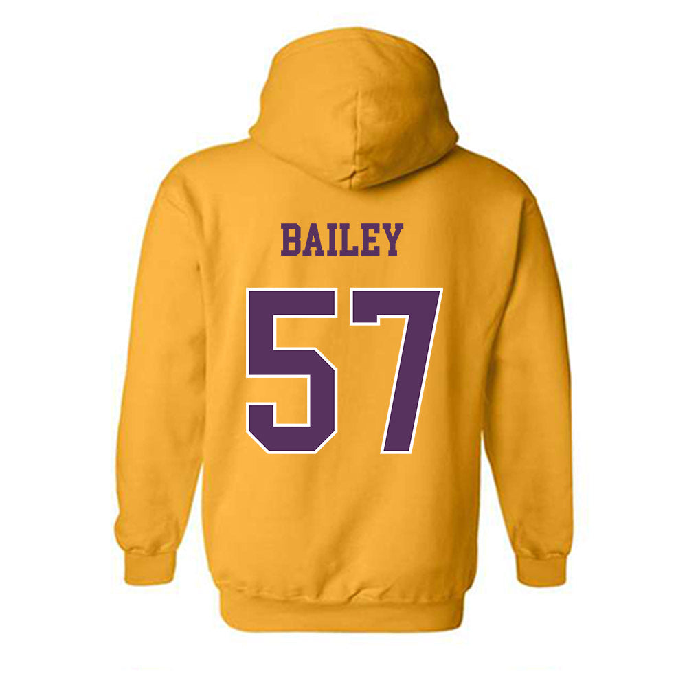 JMU - NCAA Football : Jacob Bailey - Vintage Dukes Hooded Sweatshirt-1