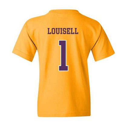 JMU - NCAA Women's Volleyball : Kennedy Louisell - Vintage Dukes Youth T-Shirt-1