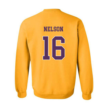 JMU - NCAA Women's Soccer : chloe nelson - Vintage Dukes Crewneck Sweatshirt-1