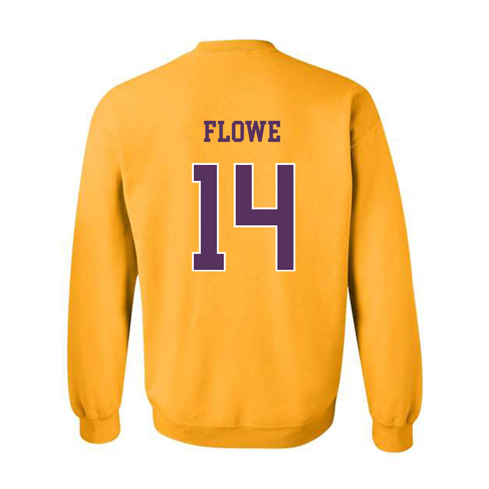 JMU - NCAA Football : KJ Flowe - Vintage Dukes Crewneck Sweatshirt-1