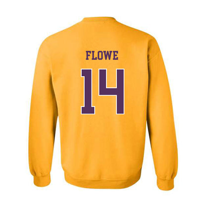 JMU - NCAA Football : KJ Flowe - Vintage Dukes Crewneck Sweatshirt-1