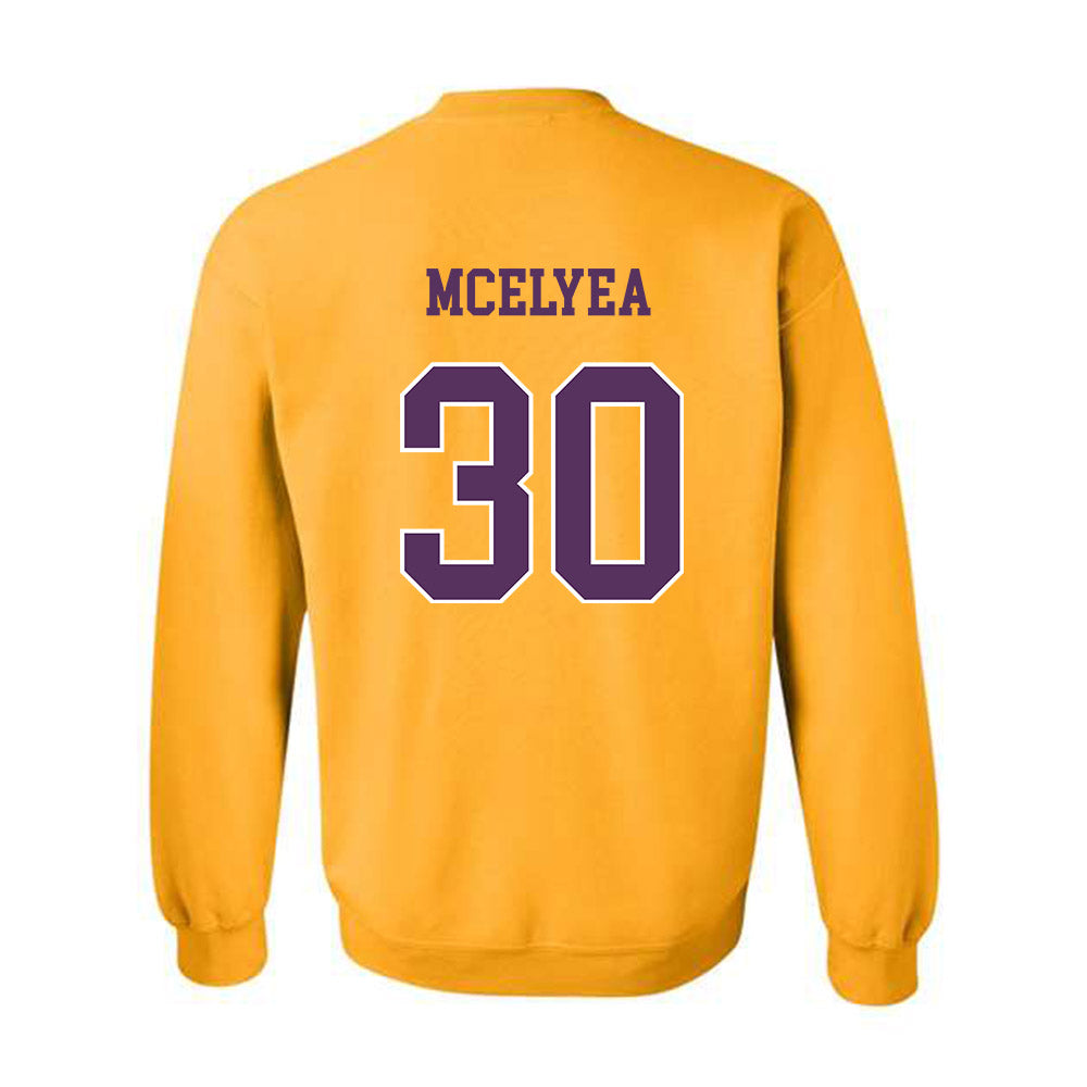 JMU - NCAA Baseball : Blake Mcelyea - Vintage Dukes Crewneck Sweatshirt-1