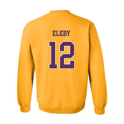 JMU - NCAA Women's Basketball : Jemma Eleby - Vintage Dukes Crewneck Sweatshirt-1