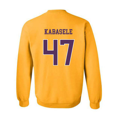 JMU - NCAA Football : Kevin Kabasele - Vintage Dukes Crewneck Sweatshirt-1