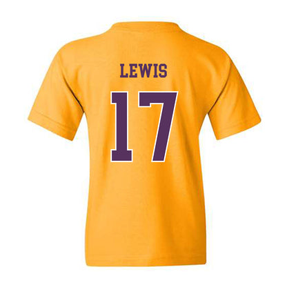 JMU - NCAA Softball : Kendra Lewis - Vintage Dukes Youth T-Shirt-1