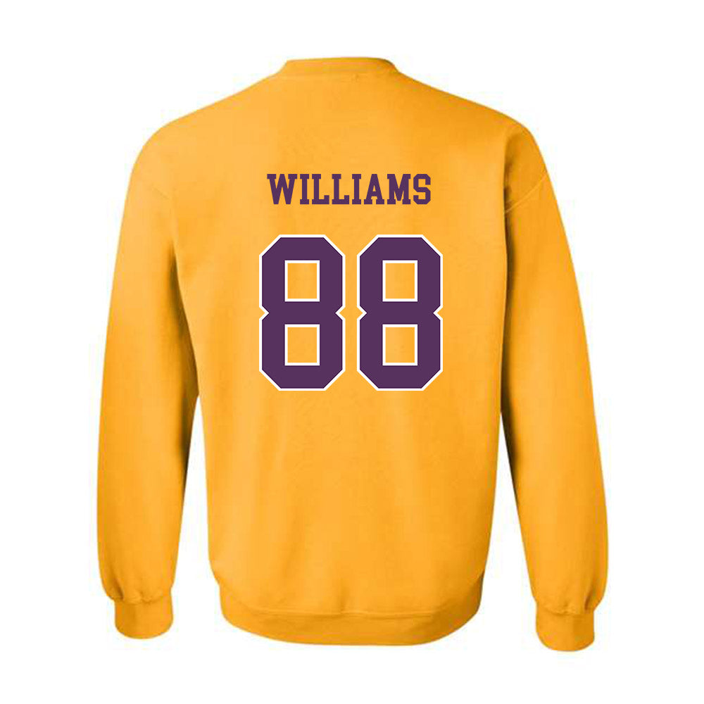 JMU - NCAA Football : Dylan Williams - Vintage Dukes Crewneck Sweatshirt-1
