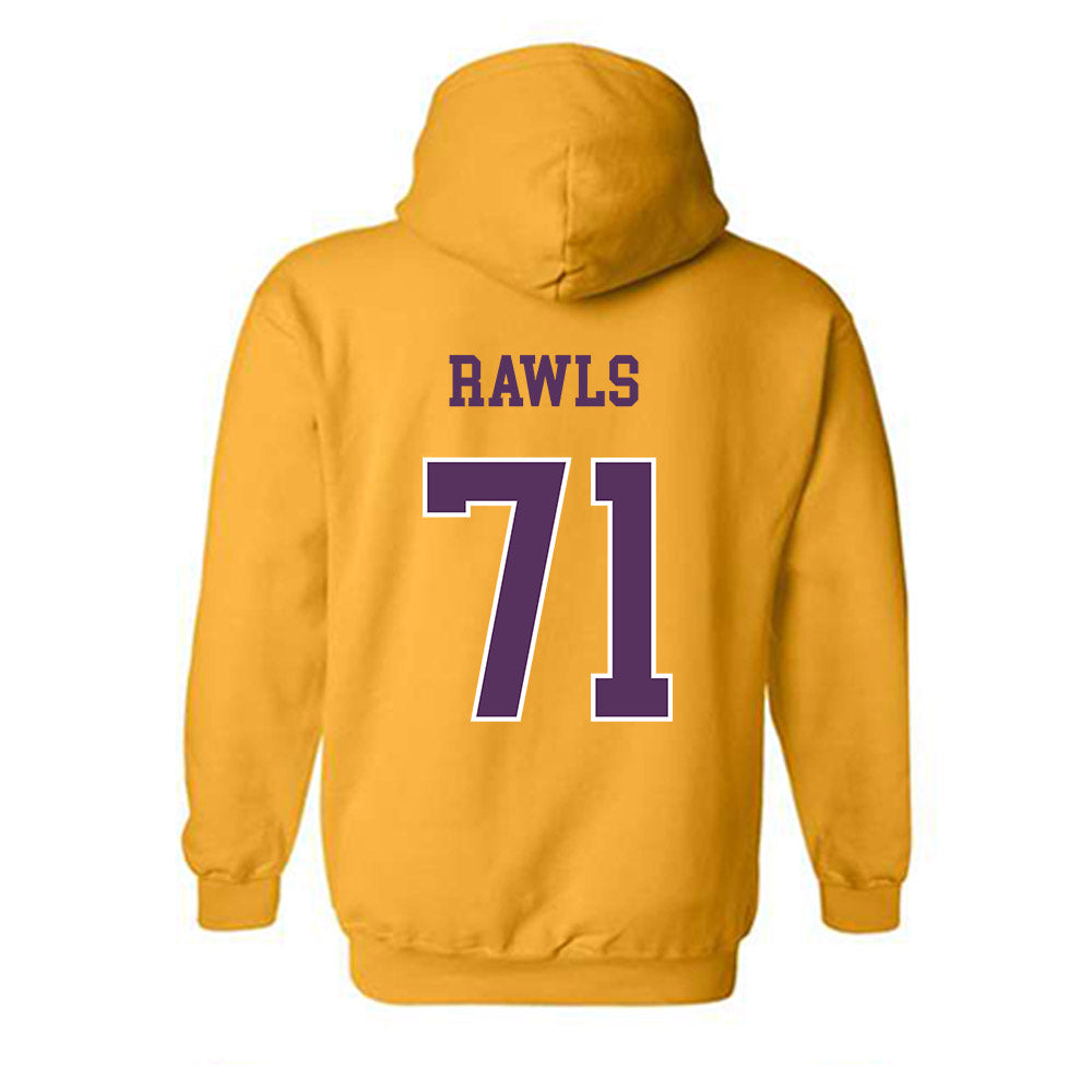 JMU - NCAA Football : Deacon Rawls - Vintage Dukes Hooded Sweatshirt-1