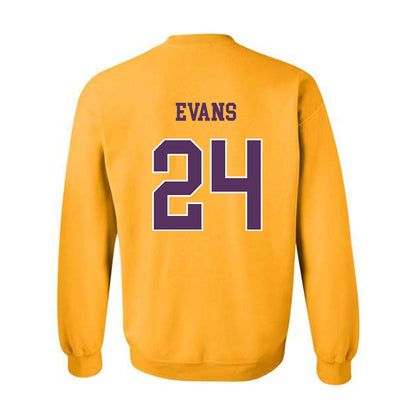 JMU - NCAA Softball : Emma Jo Evans - Vintage Dukes Crewneck Sweatshirt-1